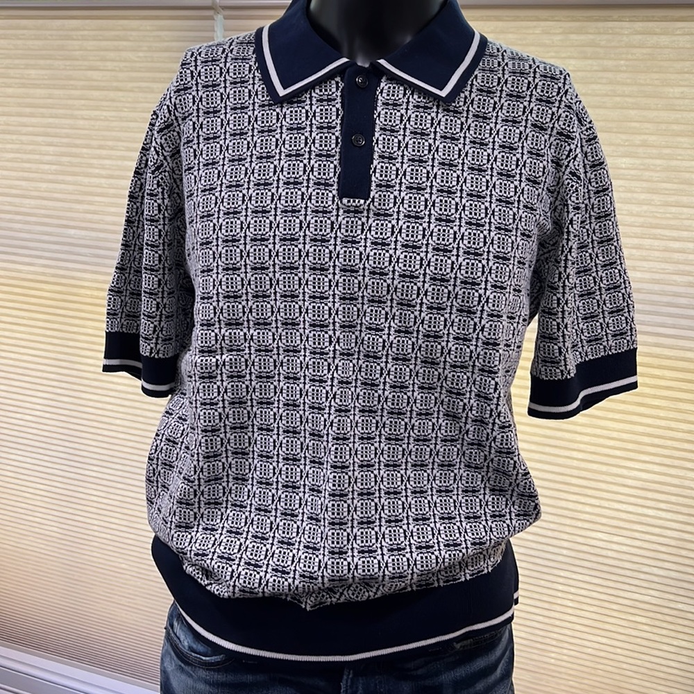 MAGASCHONI  
Cotton-Blend Polo Shirt